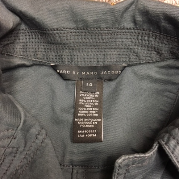 Marc by Marc Jacobs Crop, Belted Jacket - Picture 4 of 7